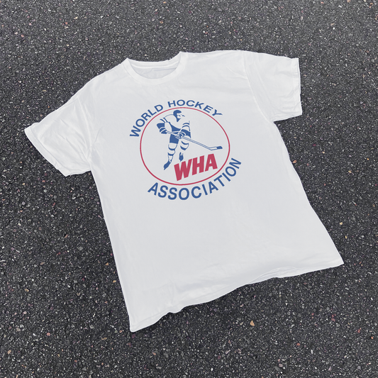 'WORLD HOCKE ASSOCIATION' WHITE T-SHIRT