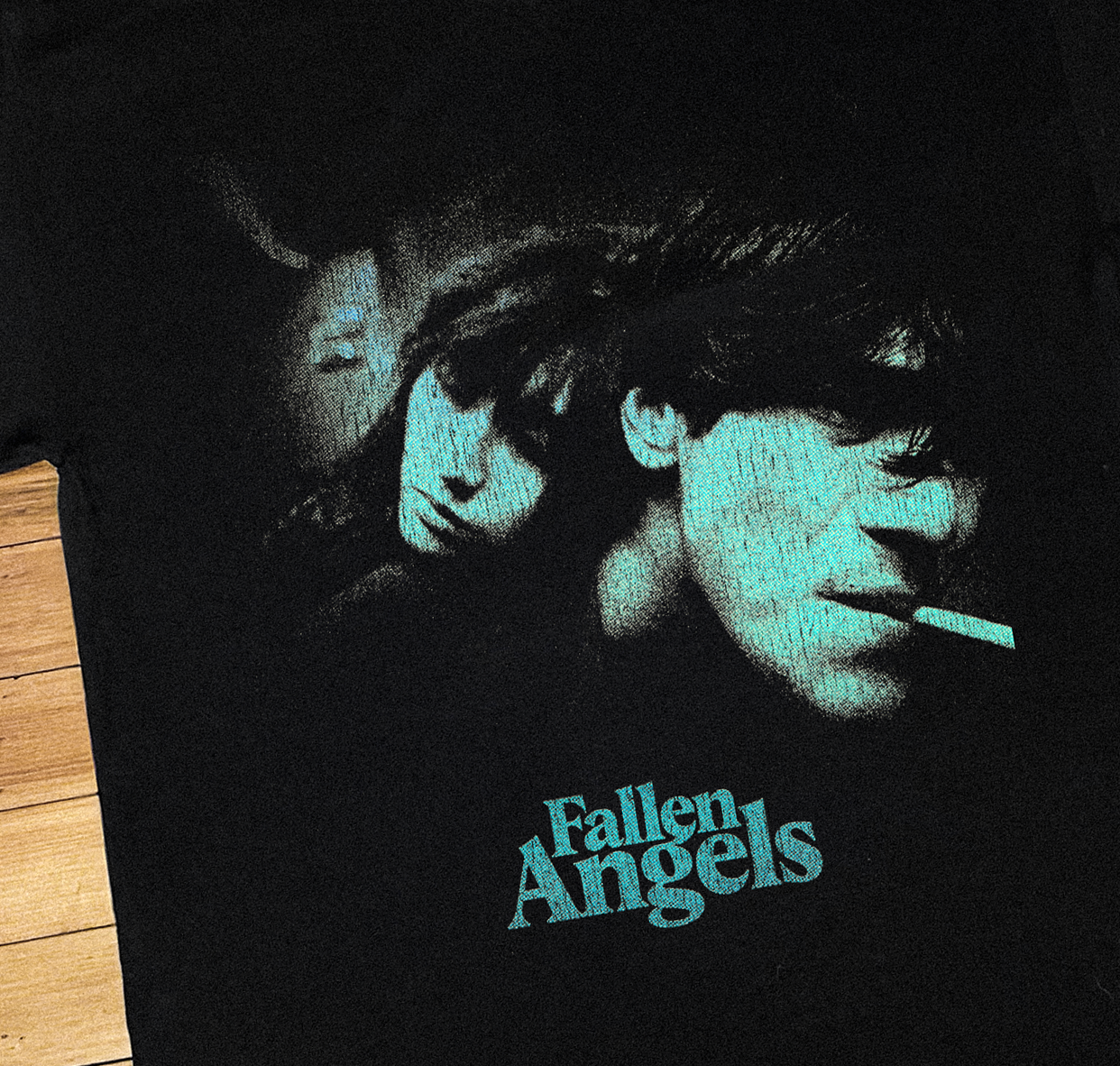 '95 FALLEN ANGELS PROMO BLACK T-SHIRT