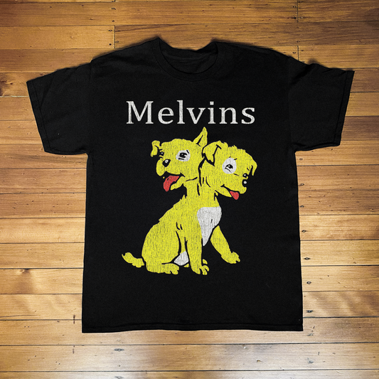 MELVINS TWO HEADED DOG BLACK T-SHIRT