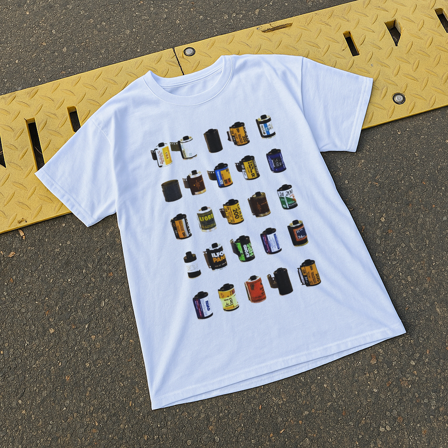 '35MM' CANNISTER TEE WHITE CLASSIC