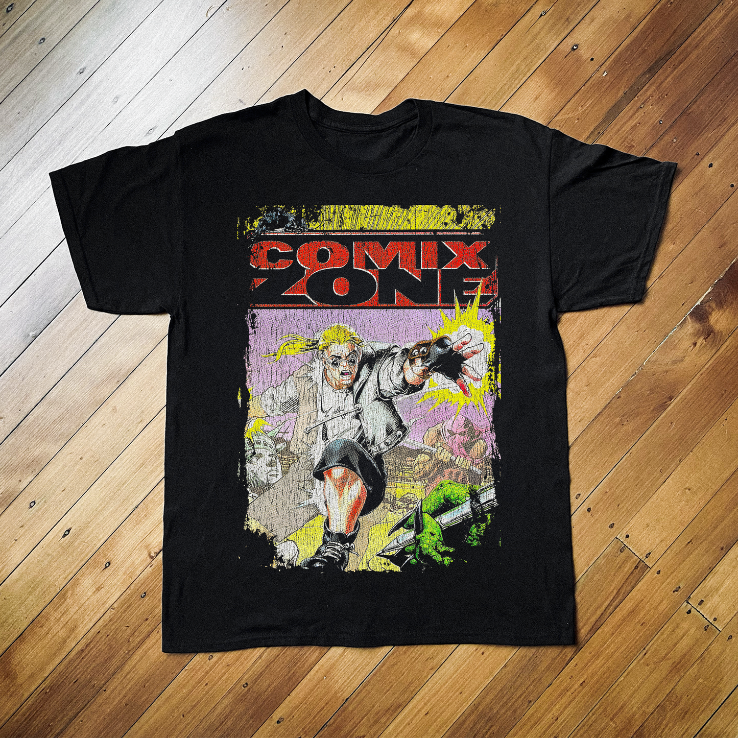 '95 COMIX ZONE BLACK T-SHIRT