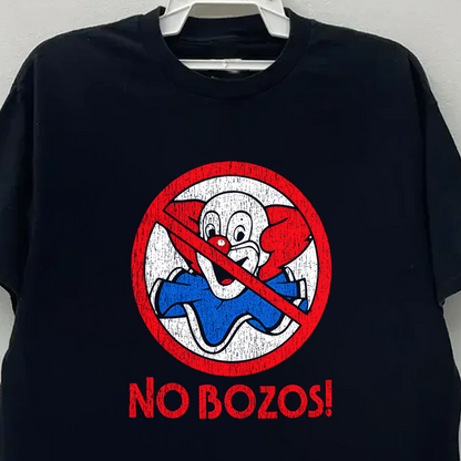 '83 No Bozos Vintage Black T-Shirt