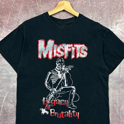 Misfits Legacy Of Brutality Vintage Black T-Shirt
