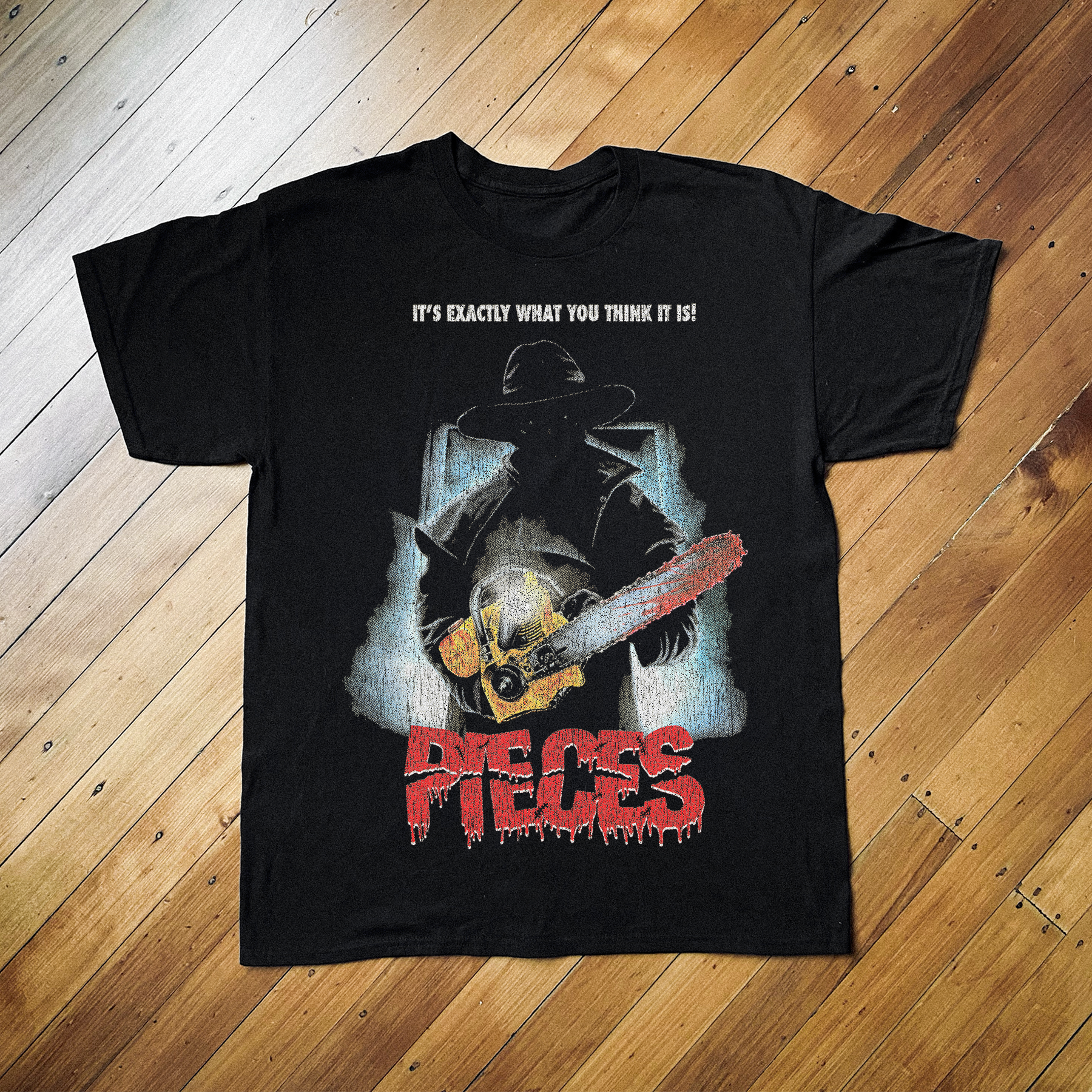 1983 PIECES VINTAGE BLACK T-SHIRT