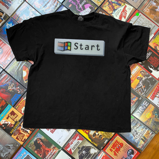 Windows 95 Promo Washed Black Tee