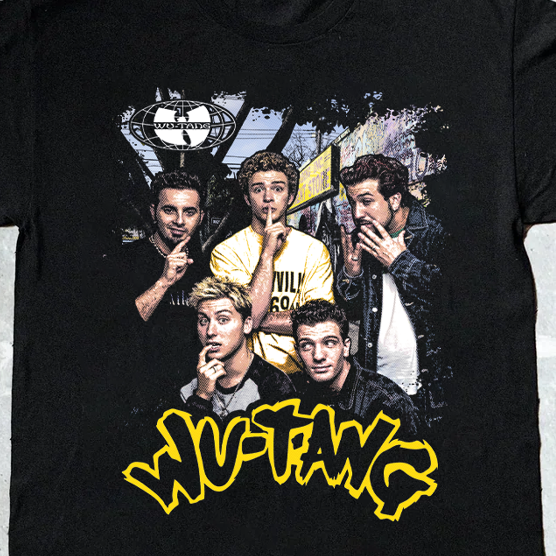 NSYNC X Wu 90's Mashup Tee