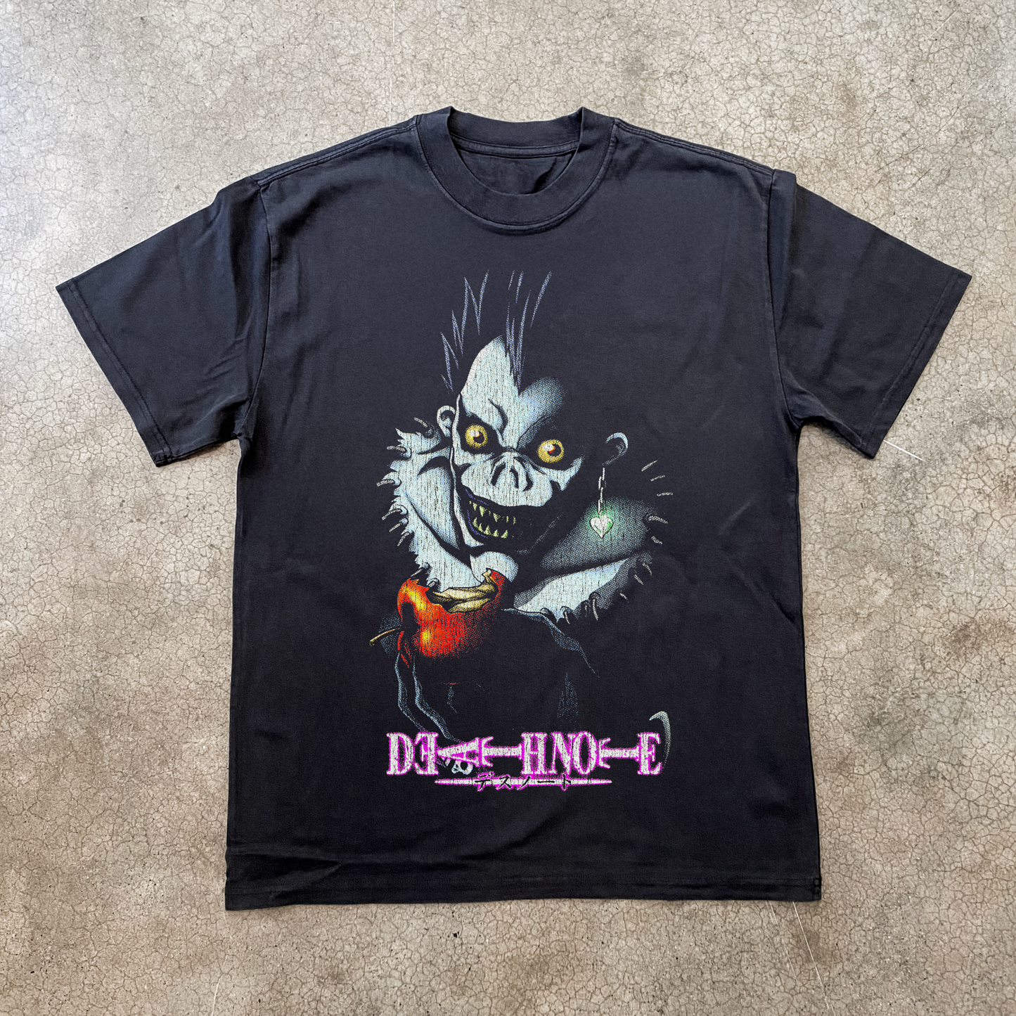 VINTAGE DEATH NOTE BLACK T-SHIRT