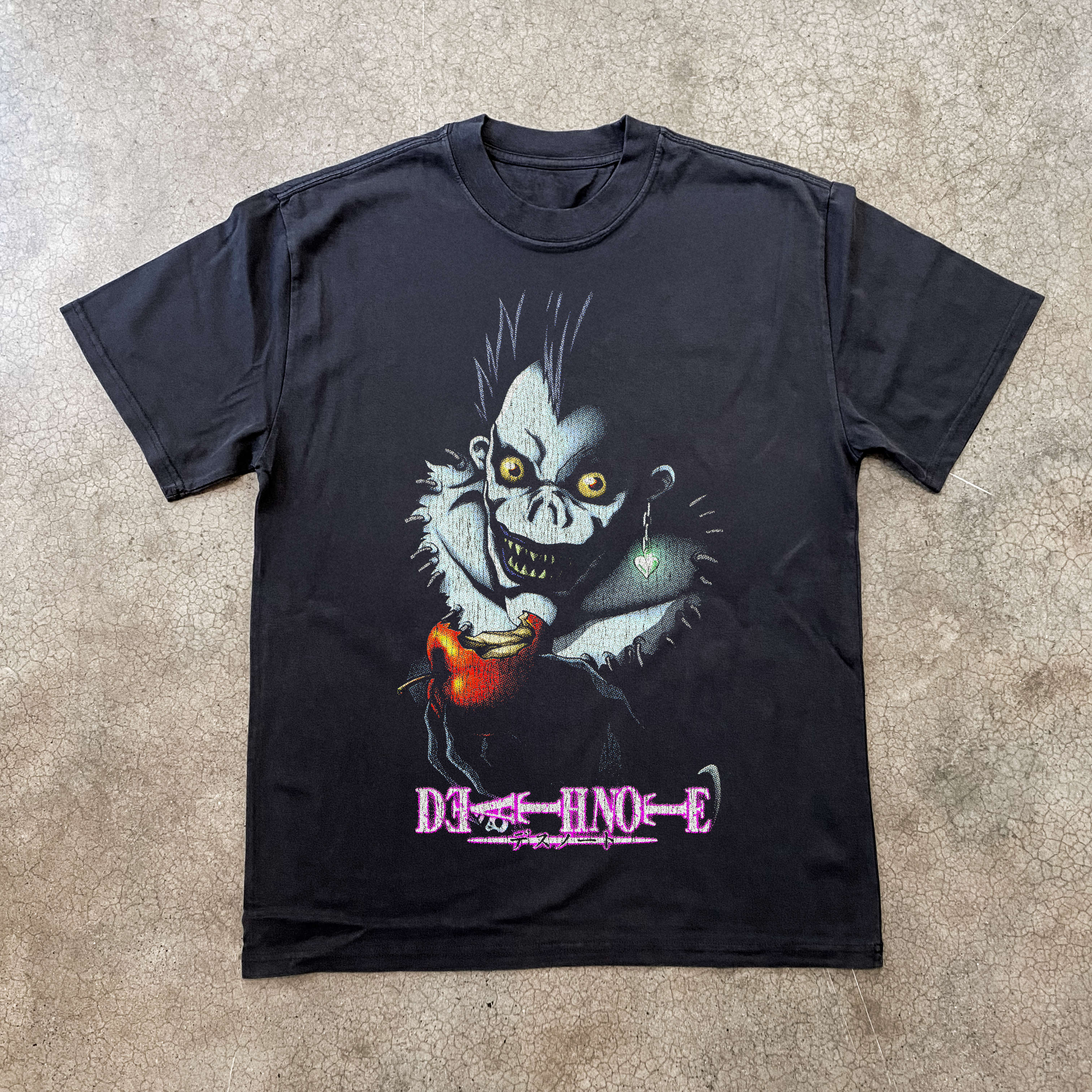 VINTAGE DEATH NOTE BLACK T-SHIRT