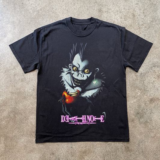 VINTAGE DEATH NOTE BLACK T-SHIRT