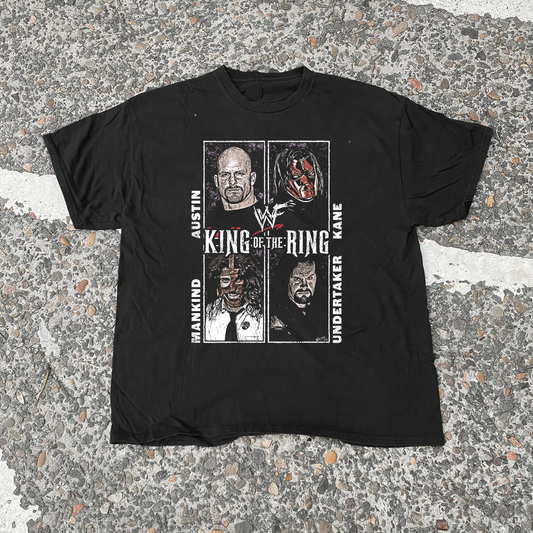 WWF King Of The Ring '98 Black Tee