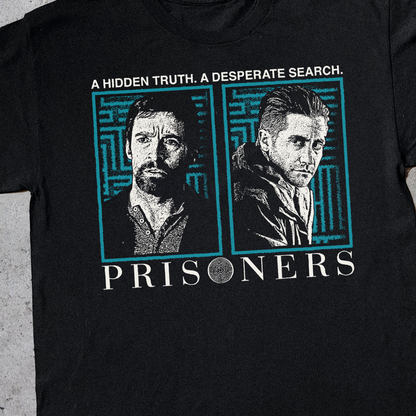 '13 PRISONERS BLACK T-SHIRT