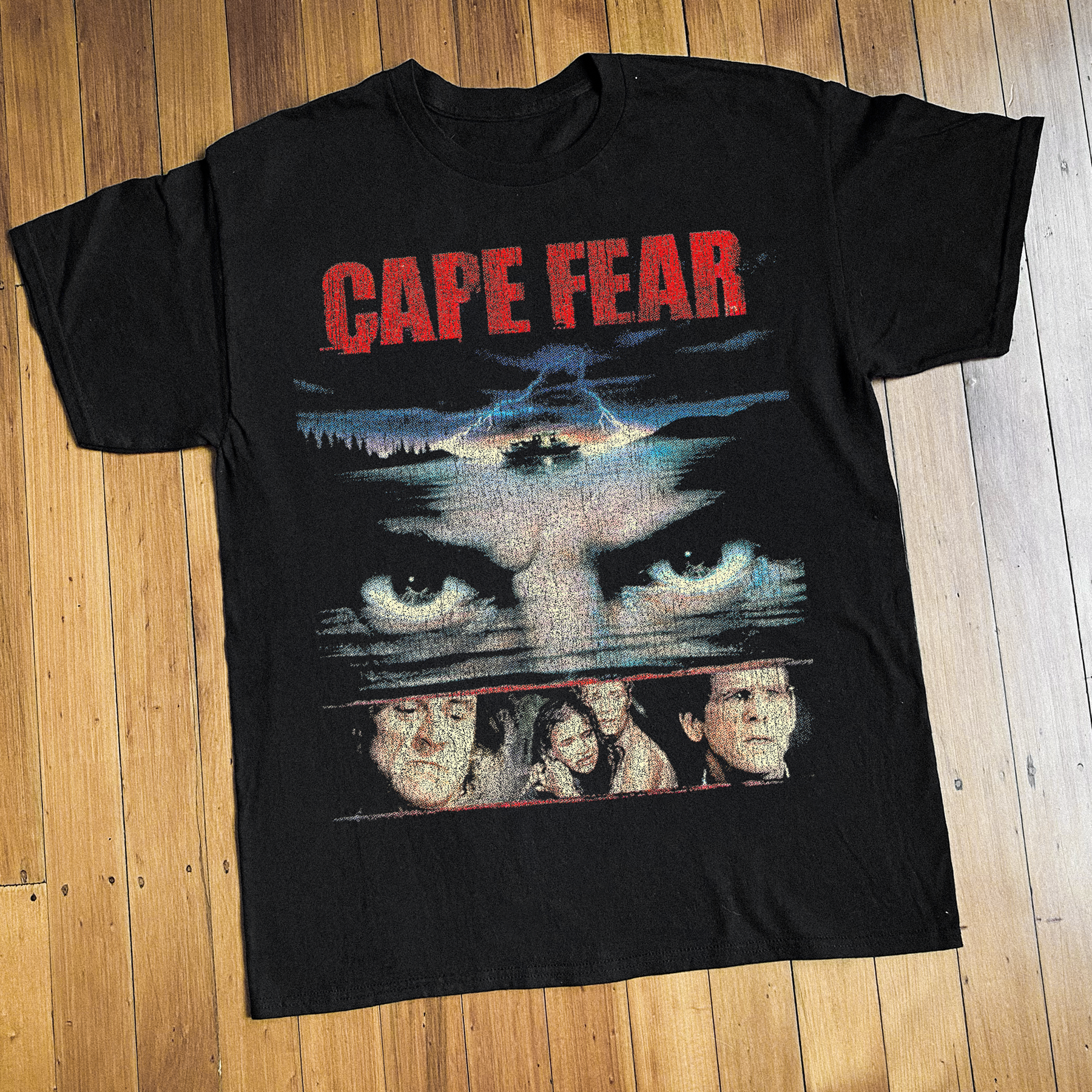 '91 CAPE FEAR PROMO BLACK T-SHIRT