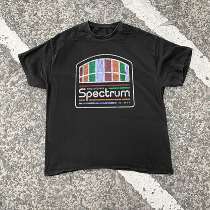 DEFUNCT 'PHILLY SPECTRUM' ARENA VINTAGE WASH BLACK TEE