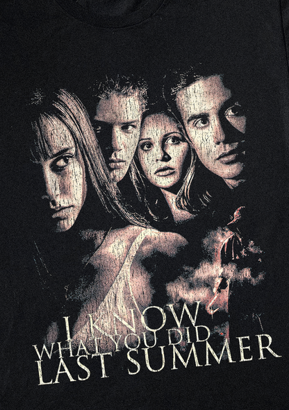 I Know What You Did Last Summer Vintage Black T-Shirt