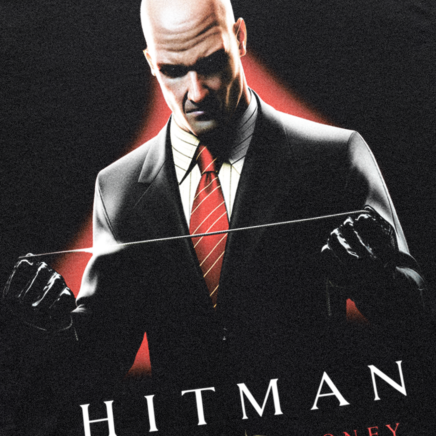 'HITMAN: BLOOD MONEY' (2006) WASHED BLACK T-SHIRT