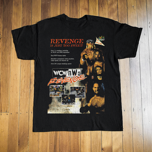 WCW/NWO REVENGE VINTAGE BLACK T-SHIRT