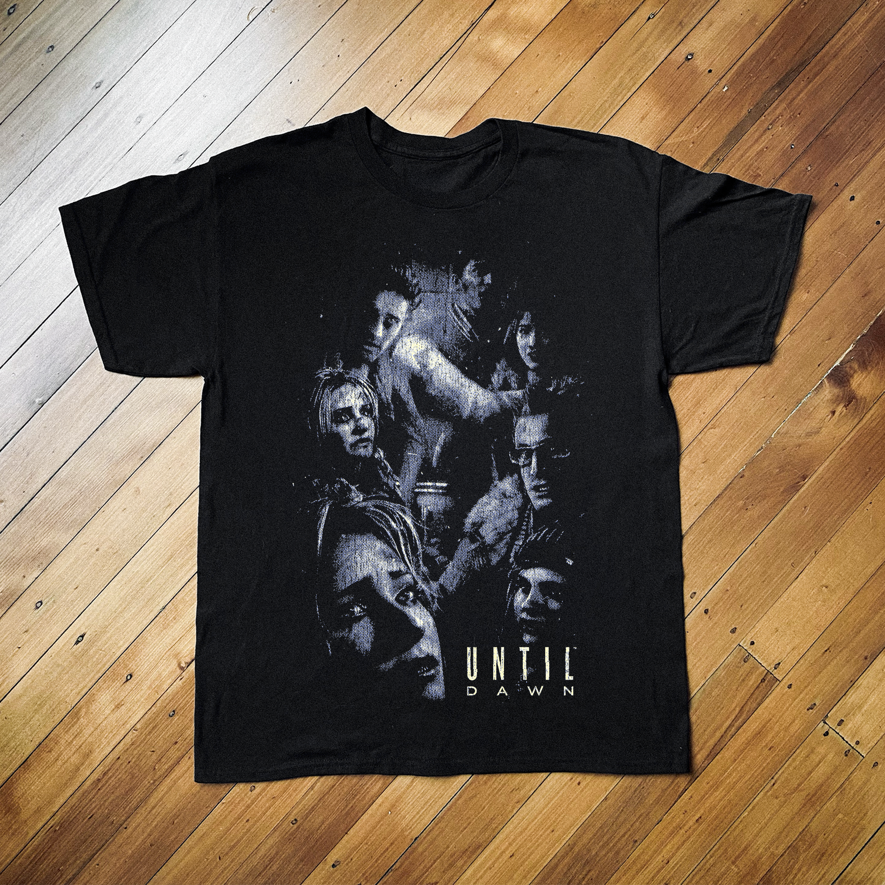 UNTIL DAWN BLACK T-SHIRT