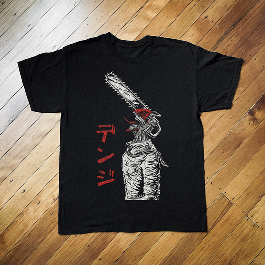 CHAINSAW MAN BLACK T-SHIRT