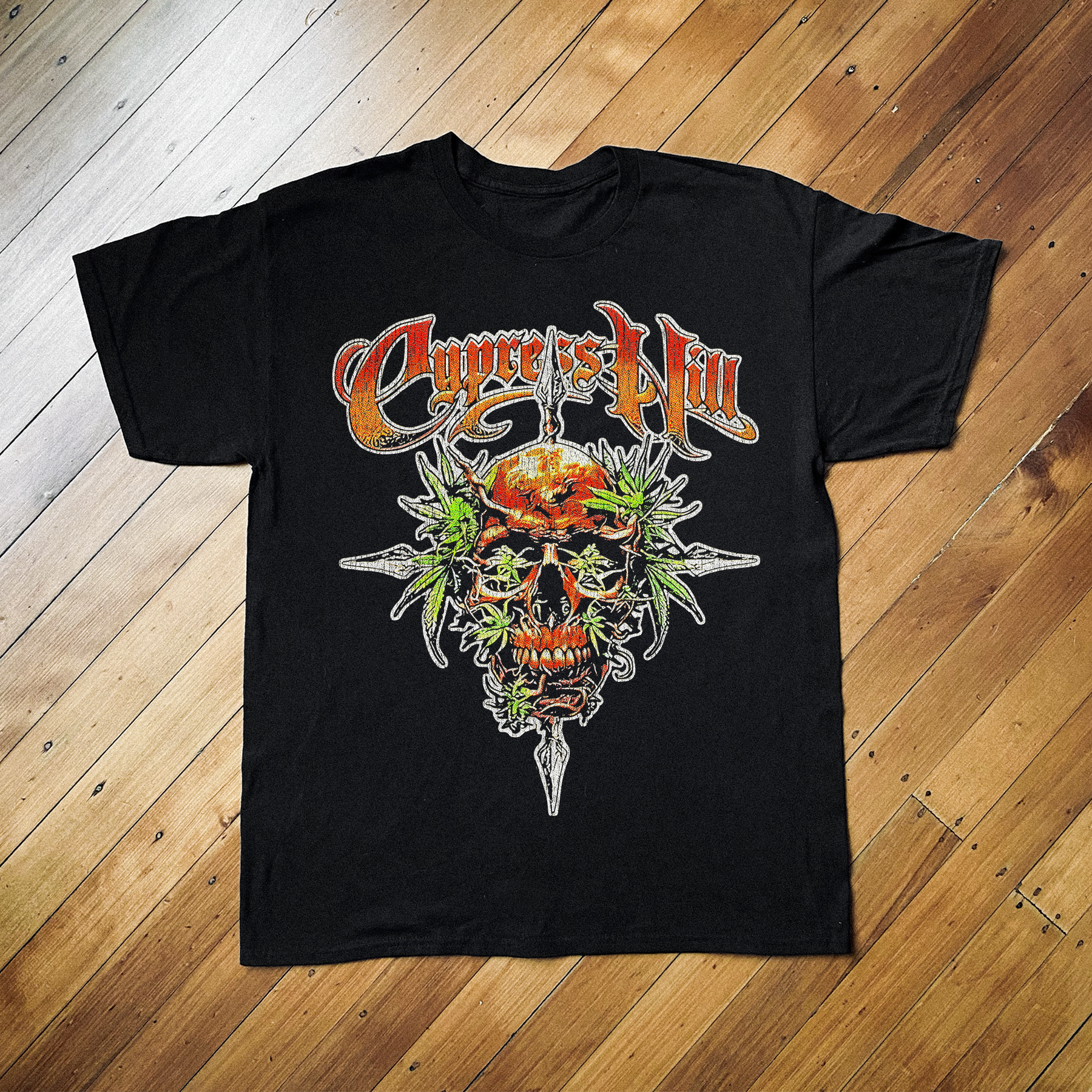 VINTAGE CYPRESS HILL BLACK T-SHIRT