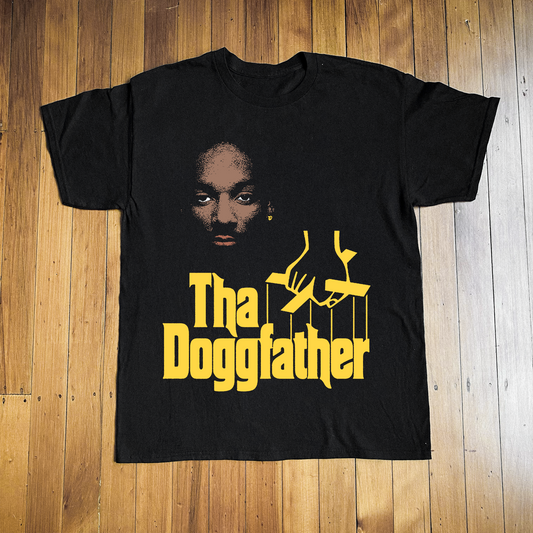 THA DOGGFATHER PROMO BLACK T-SHIRT
