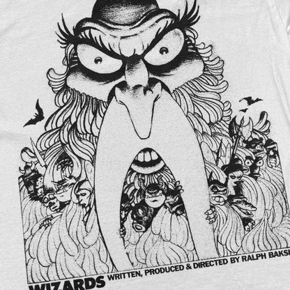 1977 'WIZARDS' CLASSIC WHITE T-SHIRT
