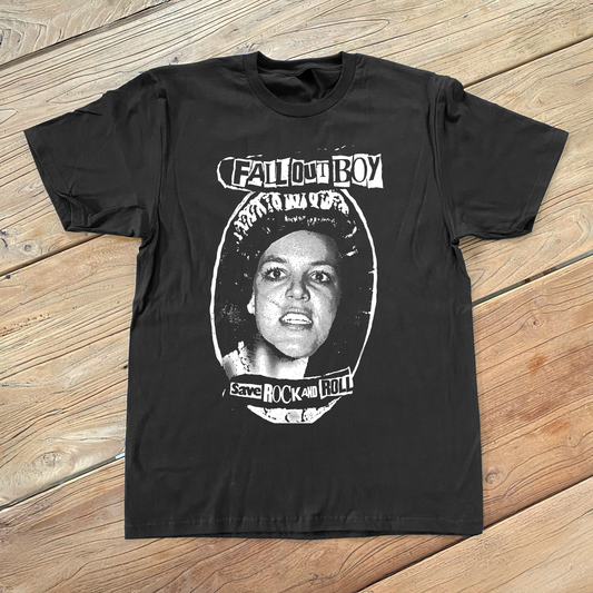 FALL OUT BOY X BRITNEY SPEARS BLACK T-SHIRT