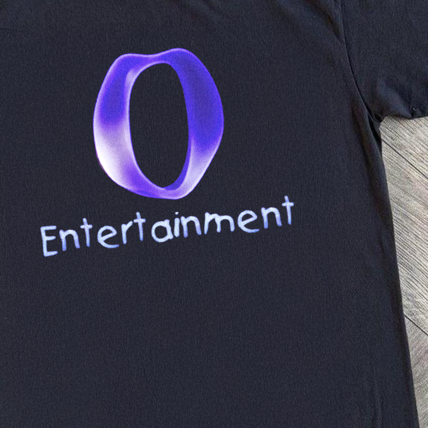 00s 'O ENTERTAINMENT' PROMO BLACK T-SHIRT
