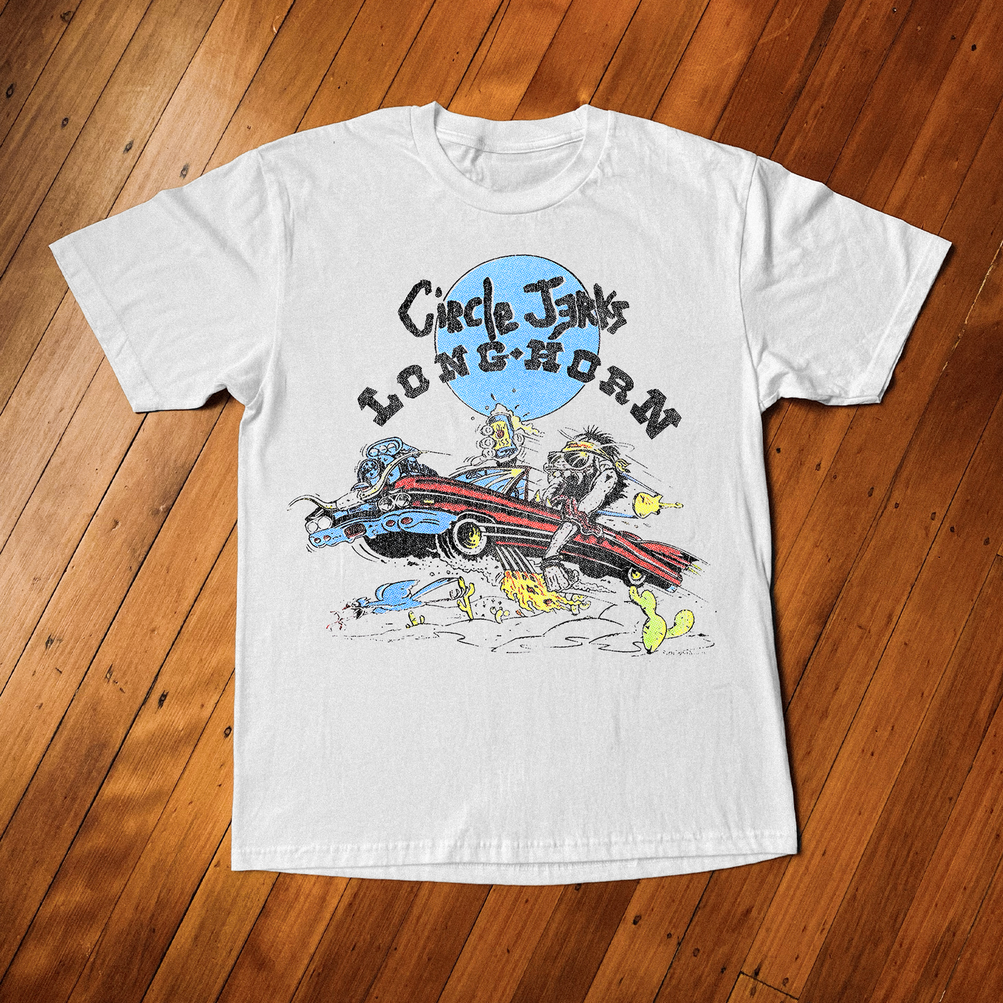 Circle Jerks White Tour T-Shirt