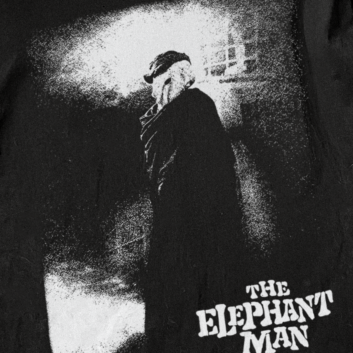 'ELEPHANT MAN' (1980) LYNCH MOVIE BLACK PROMO T-SHIRT