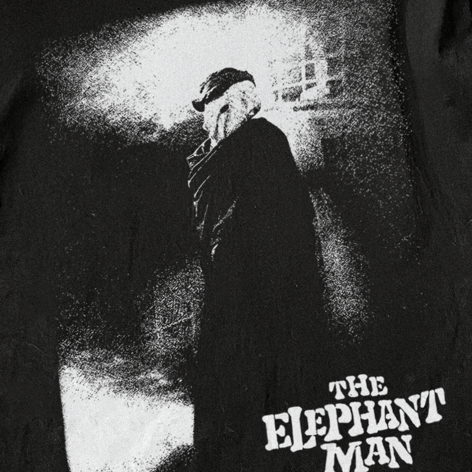 'ELEPHANT MAN' (1980) LYNCH MOVIE BLACK PROMO T-SHIRT