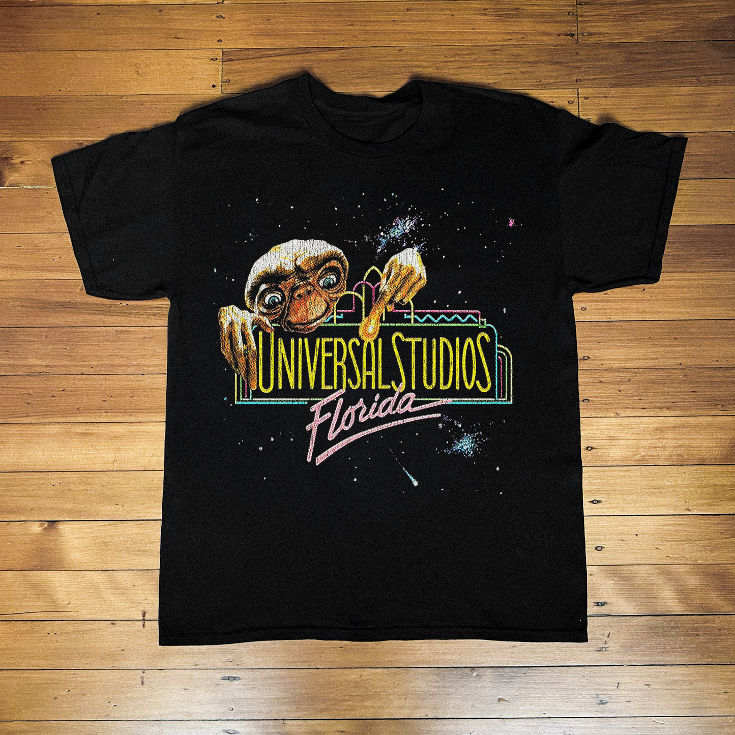CLASSIC UNIVERSAL STUDIOS FLORIDA BLACK T-SHIRT