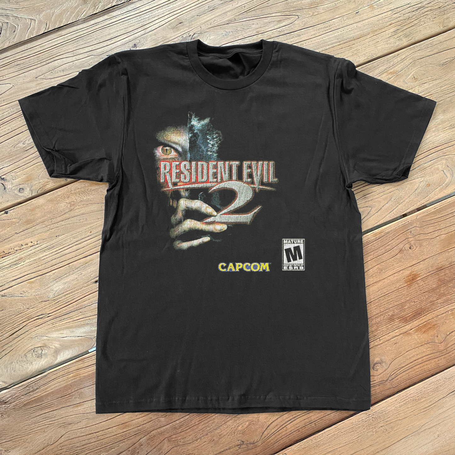 RESIDENT EVIL 2 BLACK T-SHIRT