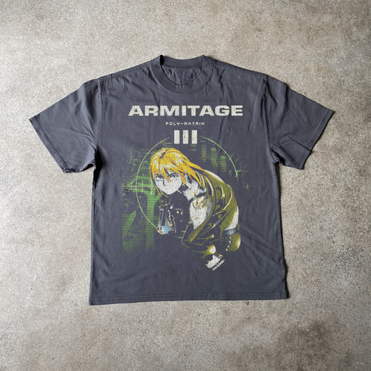 '97 ARMITAGE III: POLY MATRIX BLACK T-SHIRT