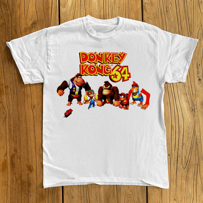DK64 'GANG' WASHED WHITE T-SHIRT