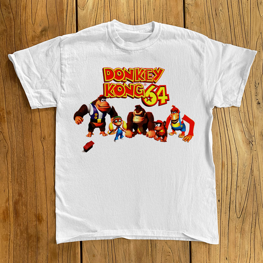 DK64 'GANG' WASHED WHITE T-SHIRT