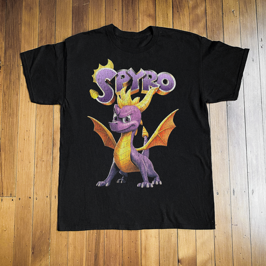 '98 SPYRO THE DRAGON BLACK T-SHIRT