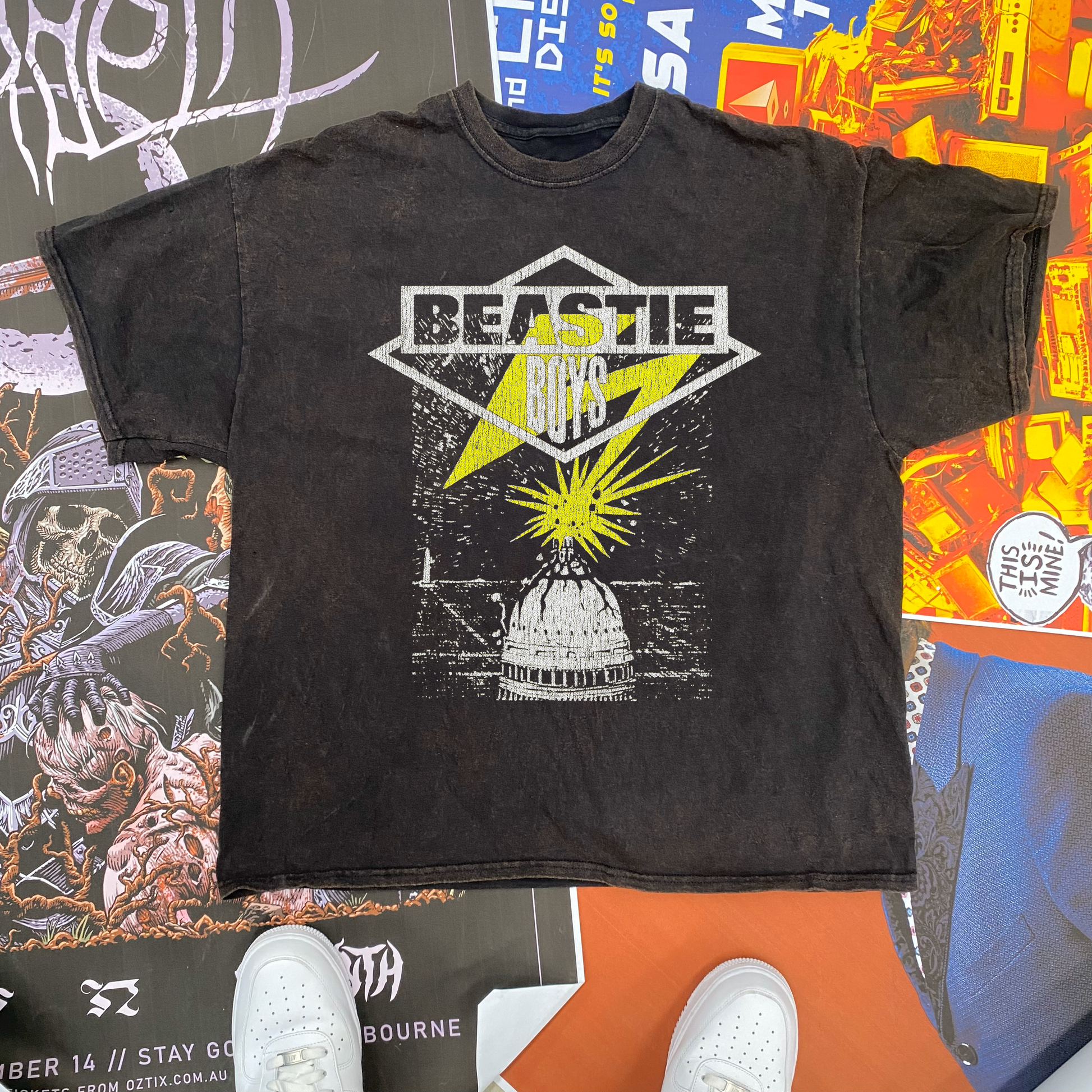 Beastie Boys X Bad Brains Black T-Shirt – Parallel Beastie Boys X Bad Brains Black T-Shirt – Parallel