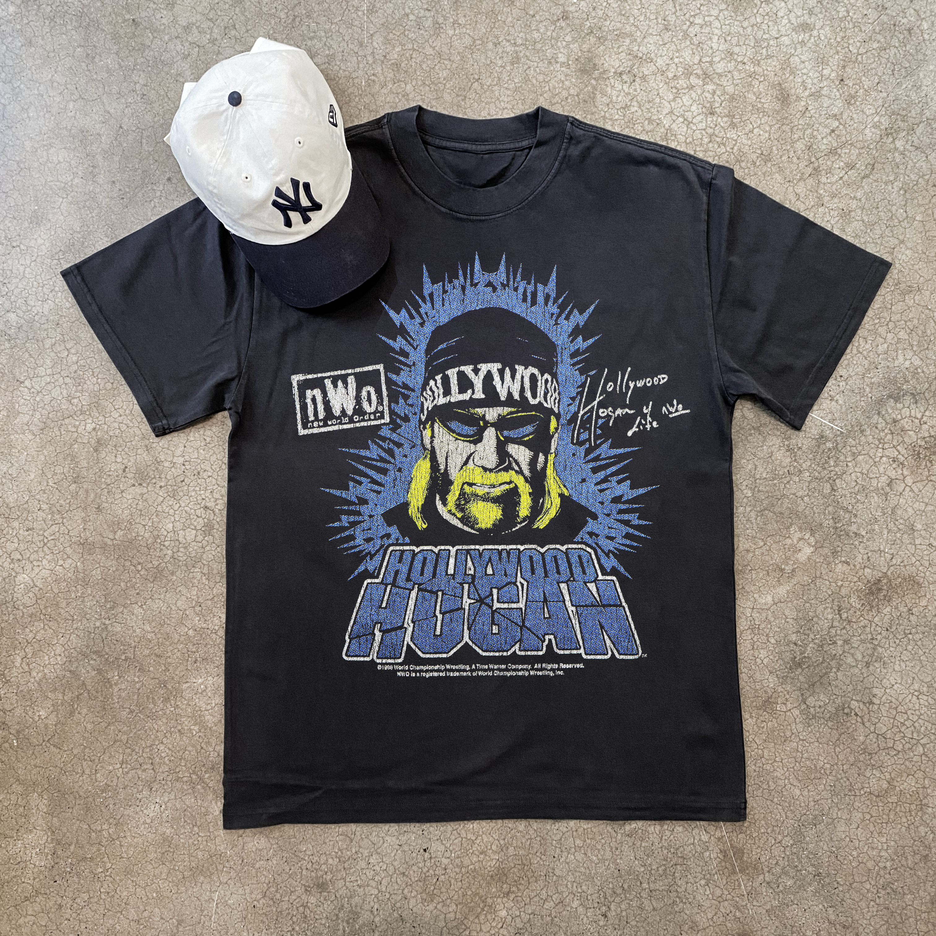 '98 NWO HOLLYWOOD HOGAN BLACK T-SHIRT