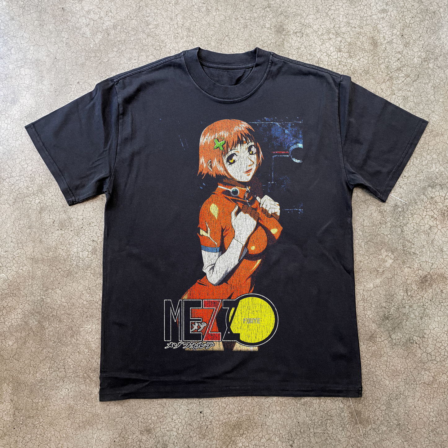 2000 MEZZO FORTE BLACK T-SHIRT
