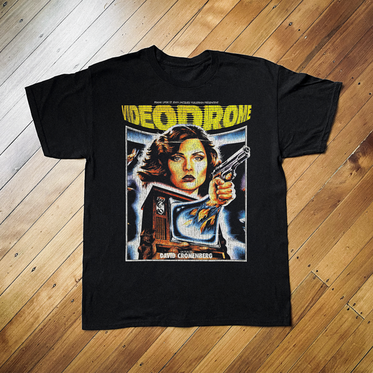 VIDEODROME BLACK T-SHIRT