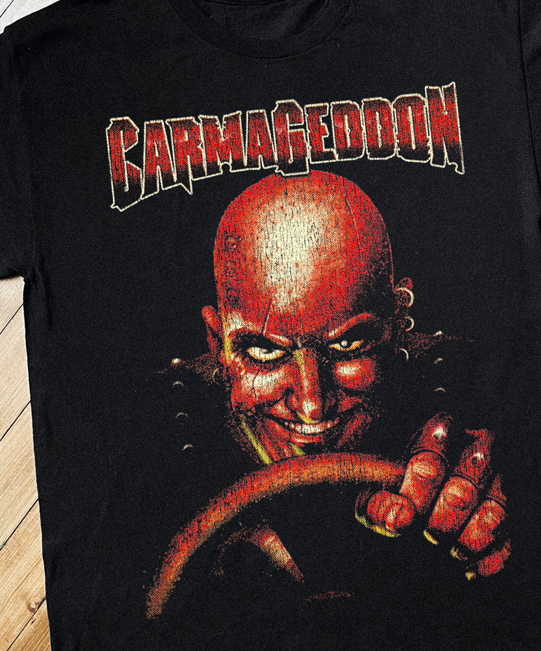 '97 CARMAGEDDON PS1 BLACK T-SHIRT