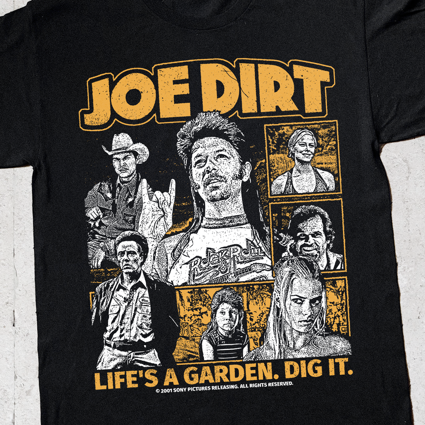 JOE DIRT BLACK T-SHIRT
