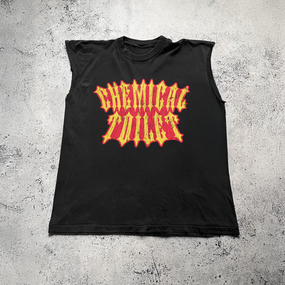 Always Sunny 'Chemical Toilet' 80s Metal Logo Tee