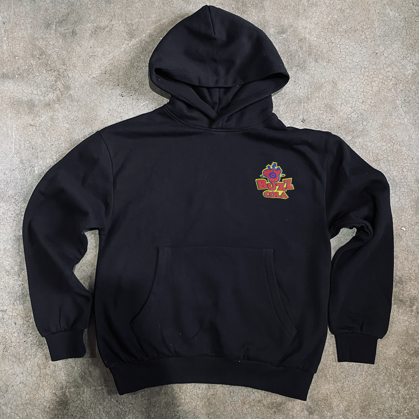 Hit 'N Run 'Buzz Cola' Black Hoodie