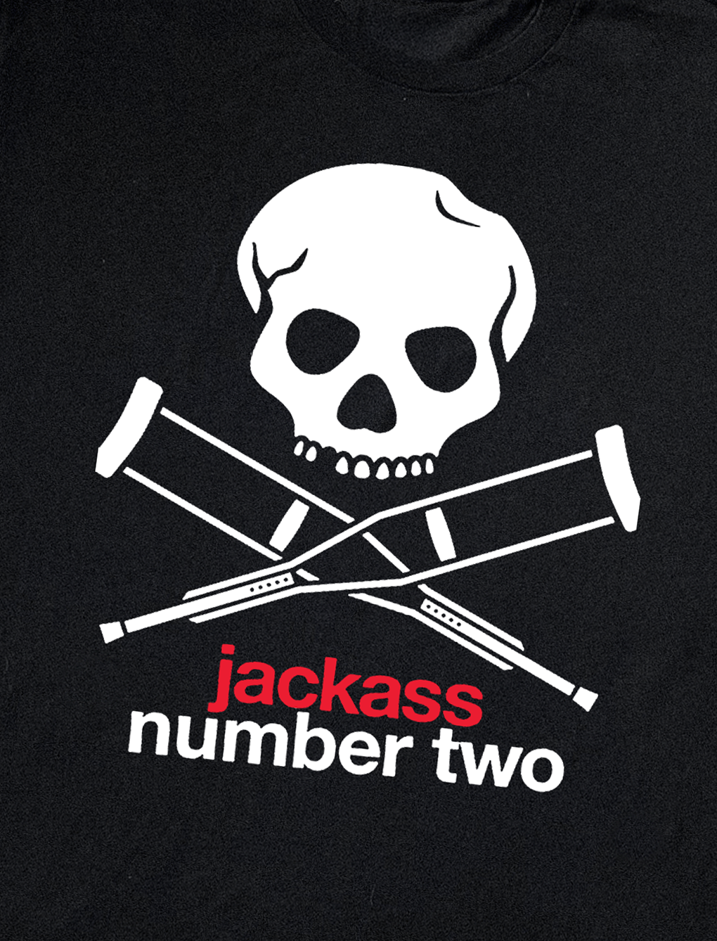 JACKASS 2 THE MOVIE BLACK T-SHIRT