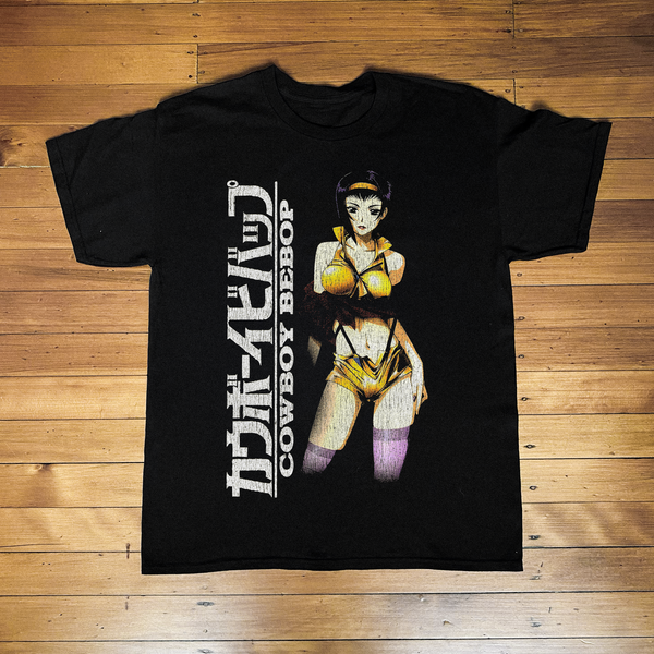 cowboy bebop vintage Tシャツ Faye Valentine Faye Valentine Shirt | Cowboy Bebop Shirt – Extra Special