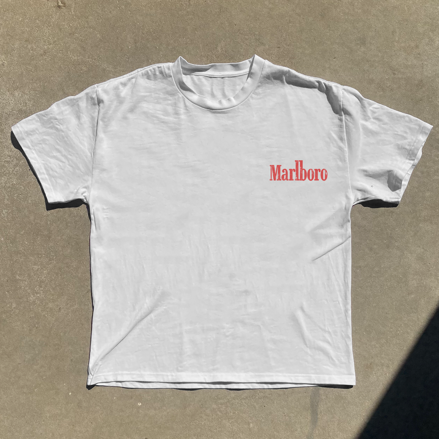 Cowboys Smoke Vintage White T-Shirt