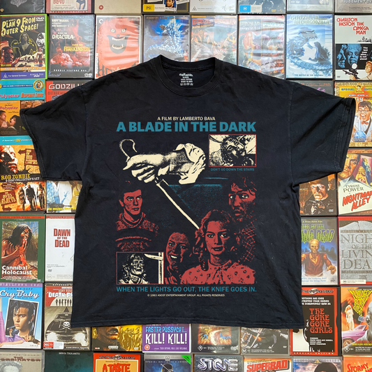 A BLADE IN THE DARK PROMO BLACK T-SHIRT