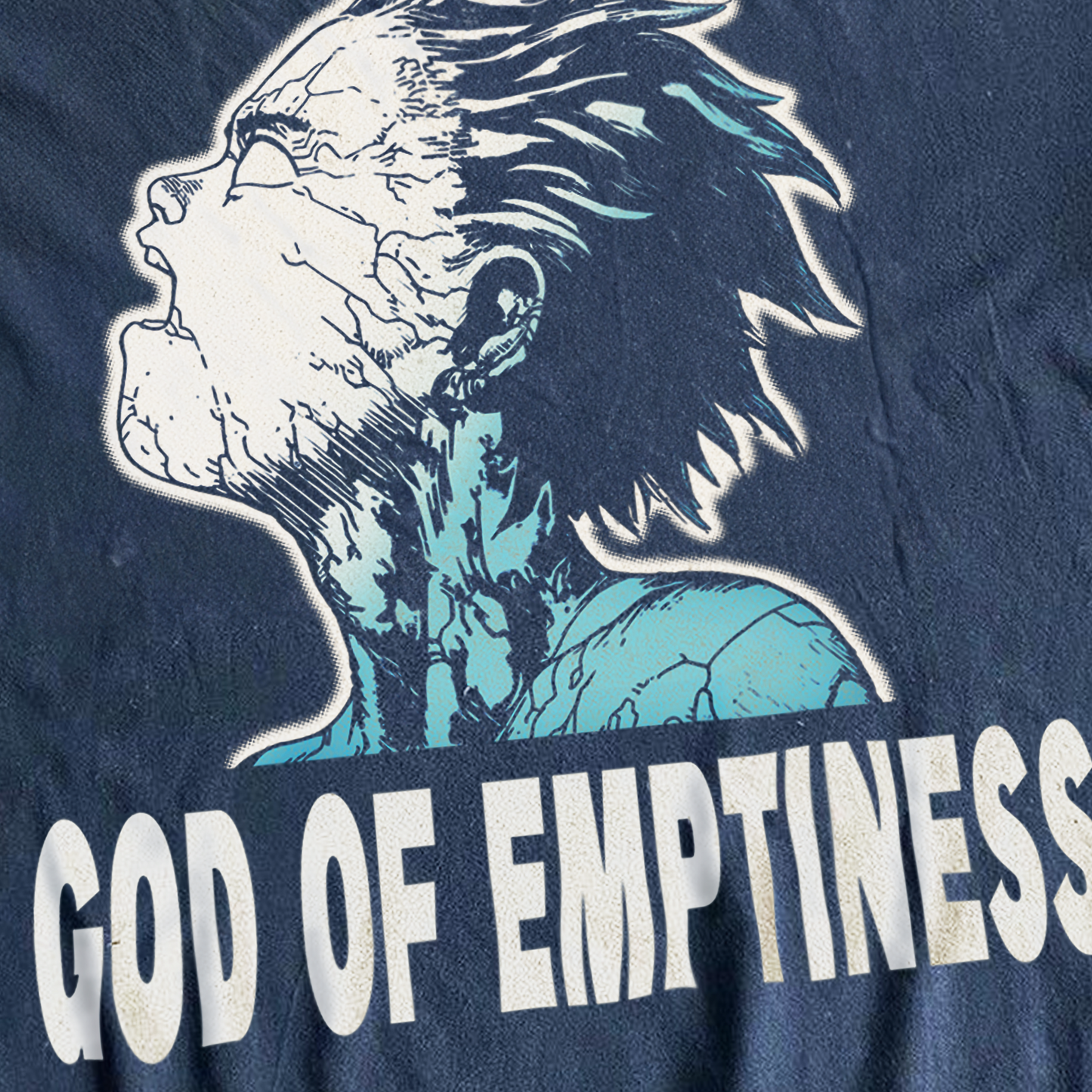 SUPER RARE 'AKIRA' 'GOD OF EMPTINESS' '93 PROMO BLACK T-SHIRT