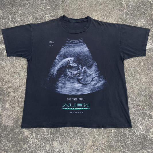'ALIEN: RESURRECTION' GAME MERCH '00 BLACK T-SHIRT
